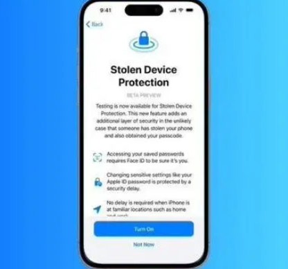 托克托苹果授权维修店分享被盗设备保护功能开启方法 