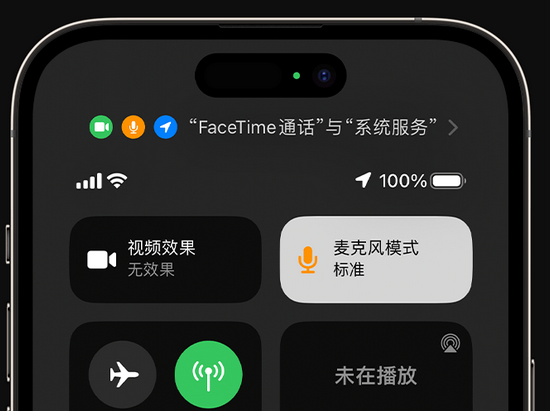 托克托苹果授权维修网点分享iPhone在通话时让你的声音更清晰 