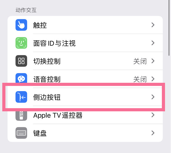 托克托苹果14维修店分享iPhone14 Plus侧键双击下载功能关闭方法 