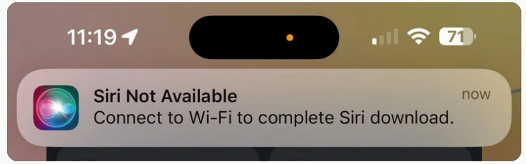 托克托苹果手机维修分享iOS 18.1 Beta 后你的 Siri 能正常使用吗 