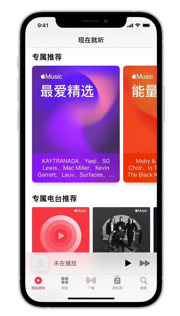 托克托苹果手机维修分享iOS 14.5 Apple Music 新功能 
