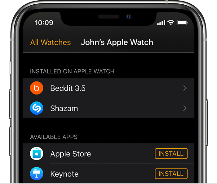 托克托苹果手机维修分享如何在 Apple Watch 上下载应用 