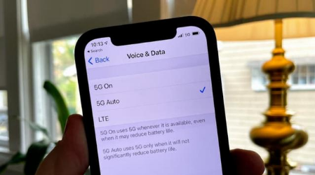 托克托苹果手机维修分享iPhone 12如何打开或关闭5G网络 